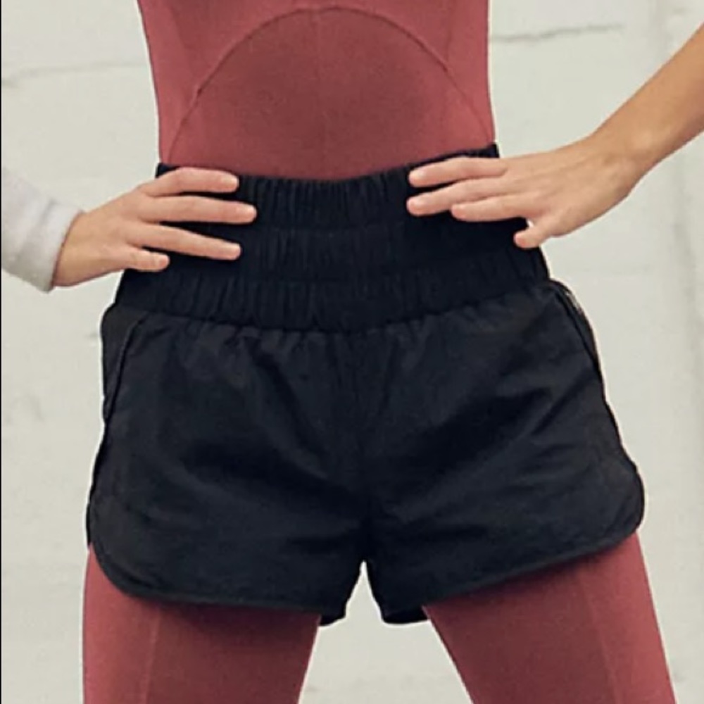 Free People Movement The Way Home Shorts XS Black Excellent Like New Condition